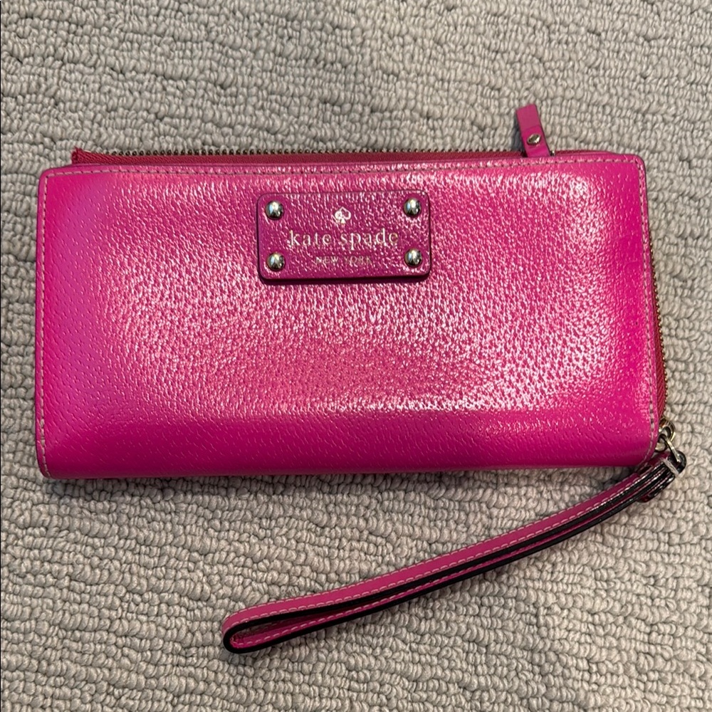 Kate Spade Fuchsia Wristlet